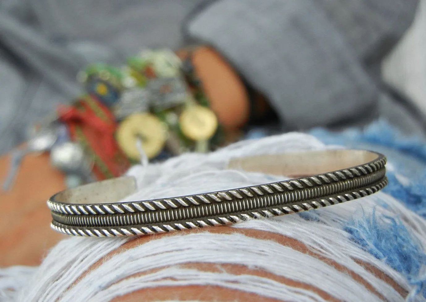 Boho Cuff Stacking Bracelets