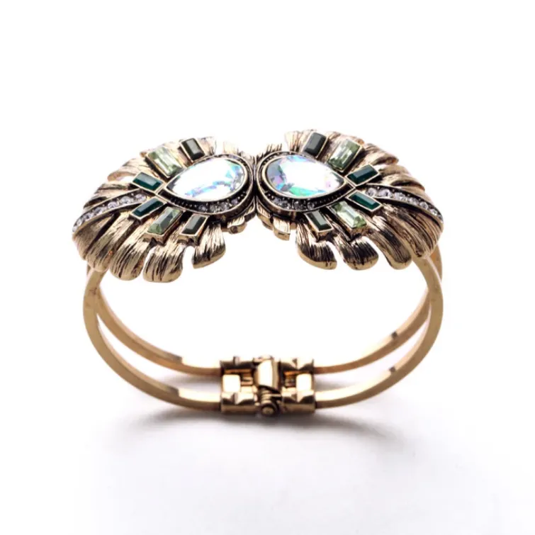 Boho Opal Charm Bracelet