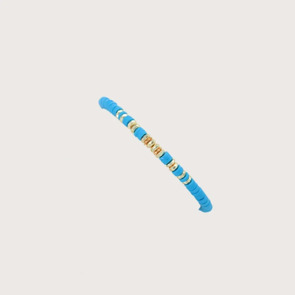 Boho Stacking Heishi Bracelets