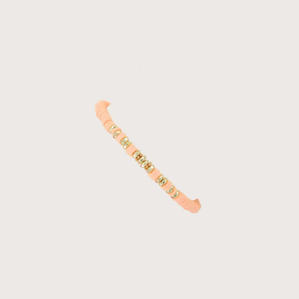 Boho Stacking Heishi Bracelets