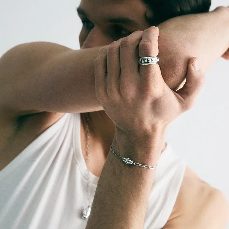 Bracelet Rockaway Spinner - Argent