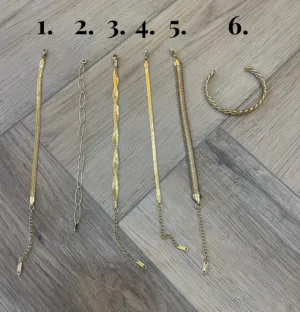 BRACELETS // 6 styles