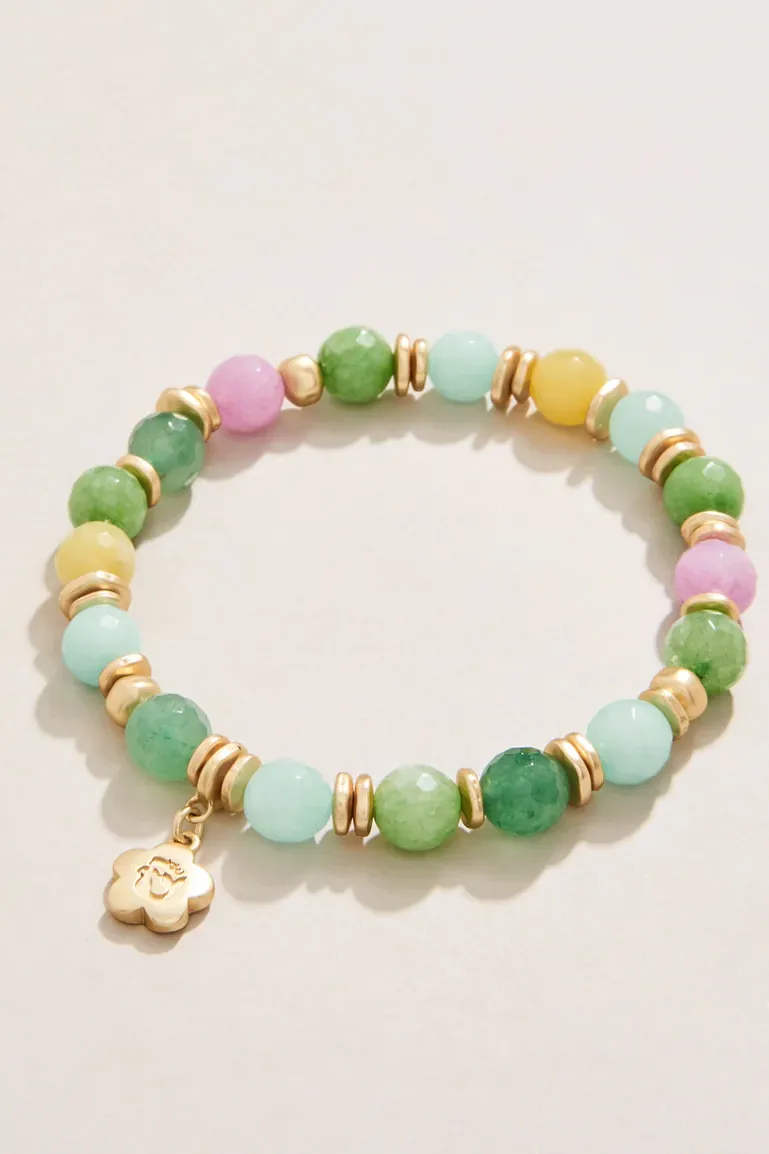 Briolette Stretch Bracelet - 8mm