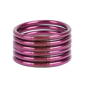 BuDhaGirl  All Weather Bangles - Amethyst