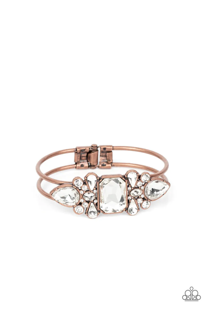 Call Me Old-Fashioned Copper Paparazzi Bracelet