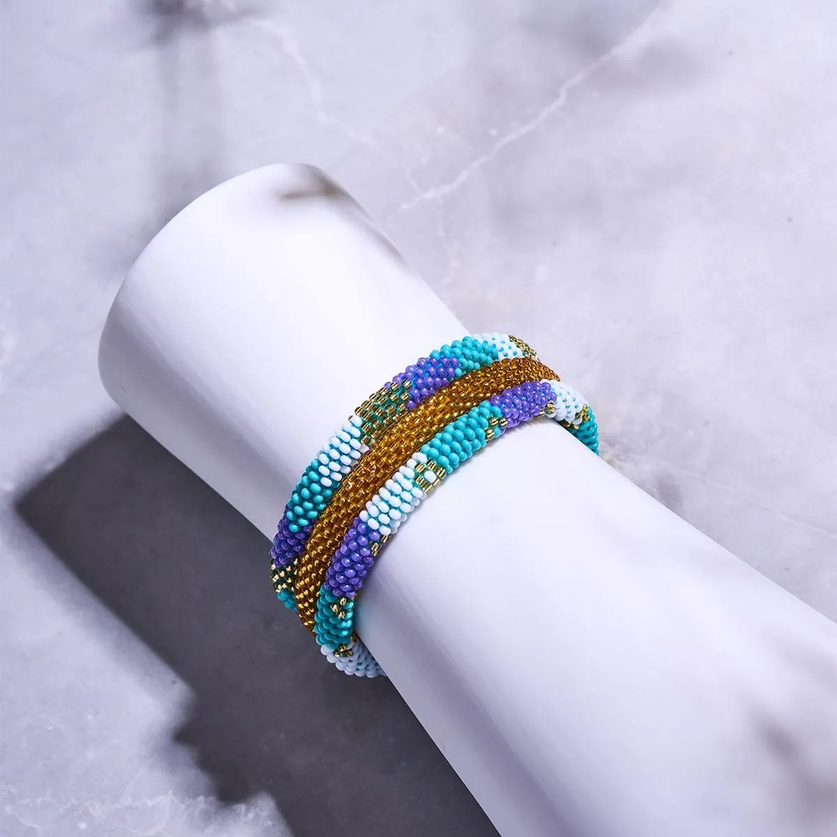 Caribbean Treasures | Himalayan Glass Bead Bracelet