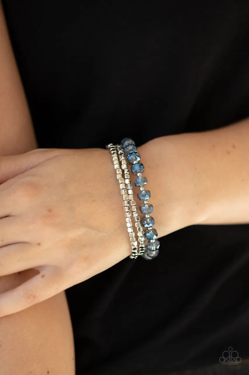 Celestial Circus Blue Paparazzi Bracelet