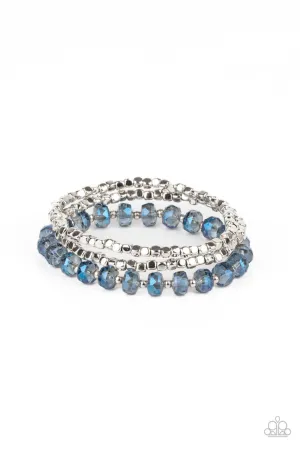 Celestial Circus Blue Paparazzi Bracelet