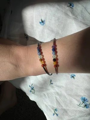 Chakra Memory Wire Bracelet