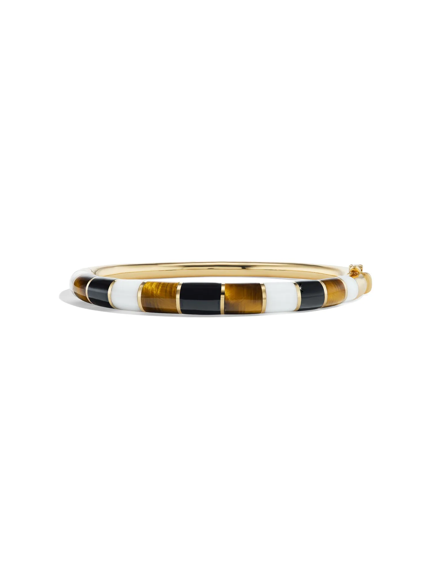 Chunky Inlay Bangle