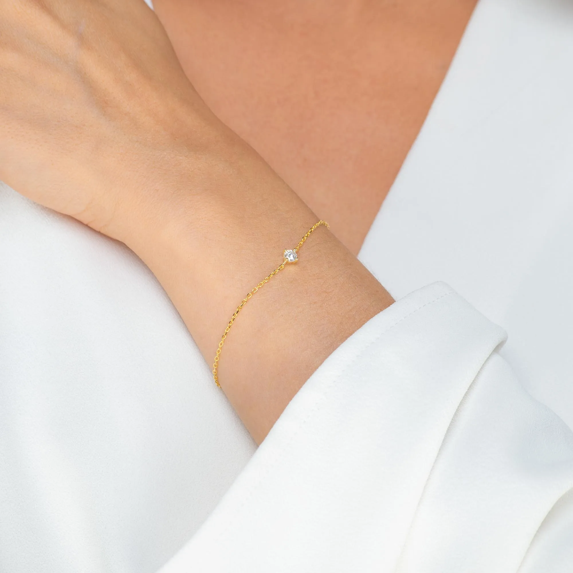 Classic Sapphire Chain Bracelet