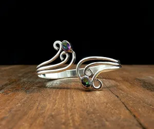 Cloud Bracelet with Mystic Topaz