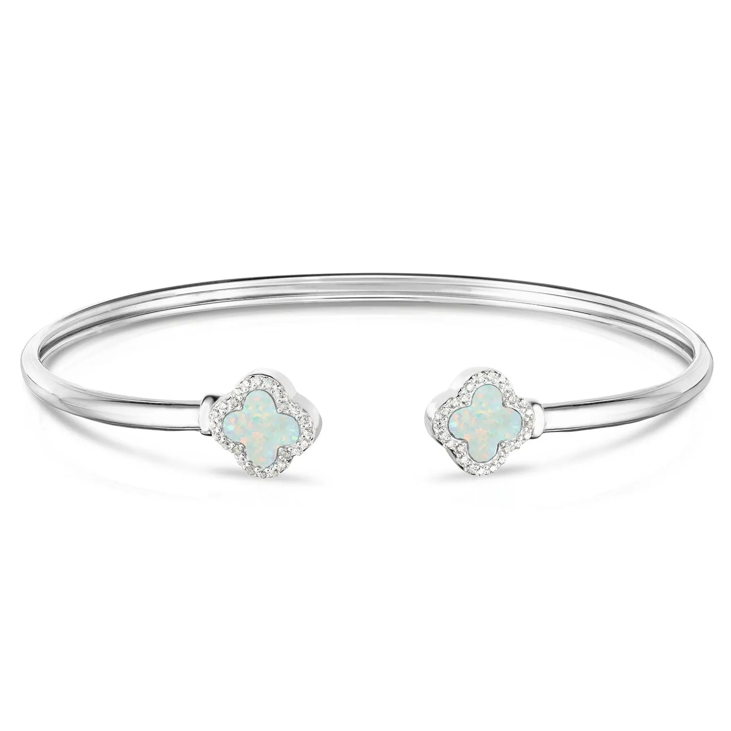 Clover Cuff Bracelet