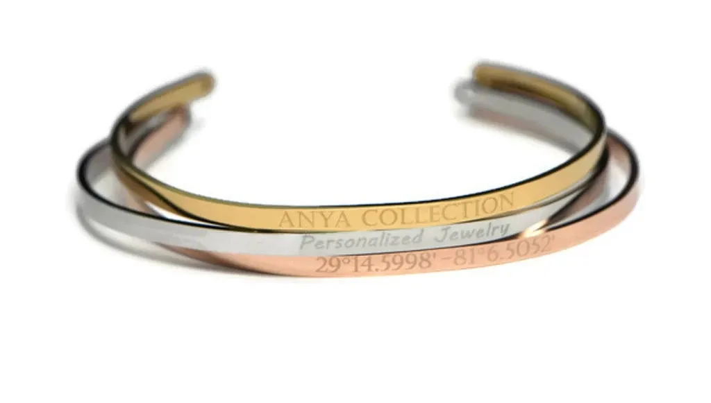 Coordinate Bracelet