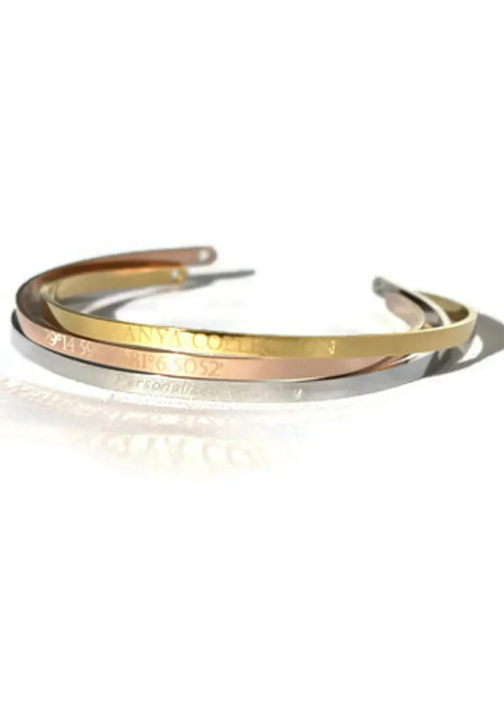 Coordinate Bracelet