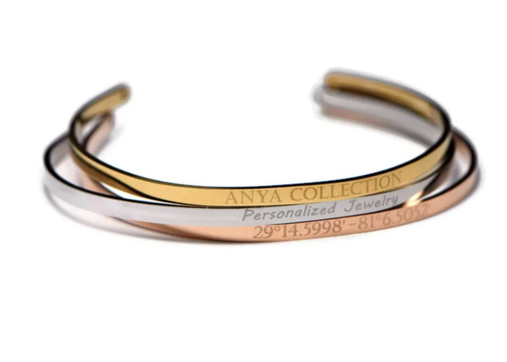 Coordinate Bracelet