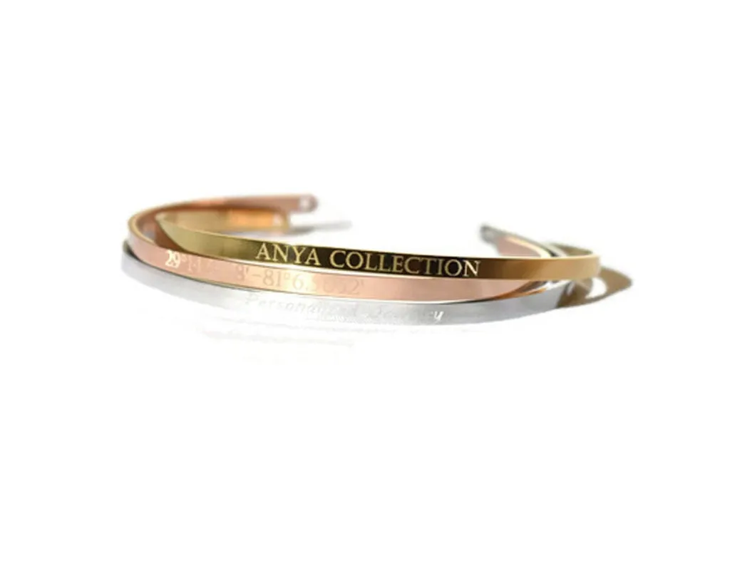 Coordinate Bracelet