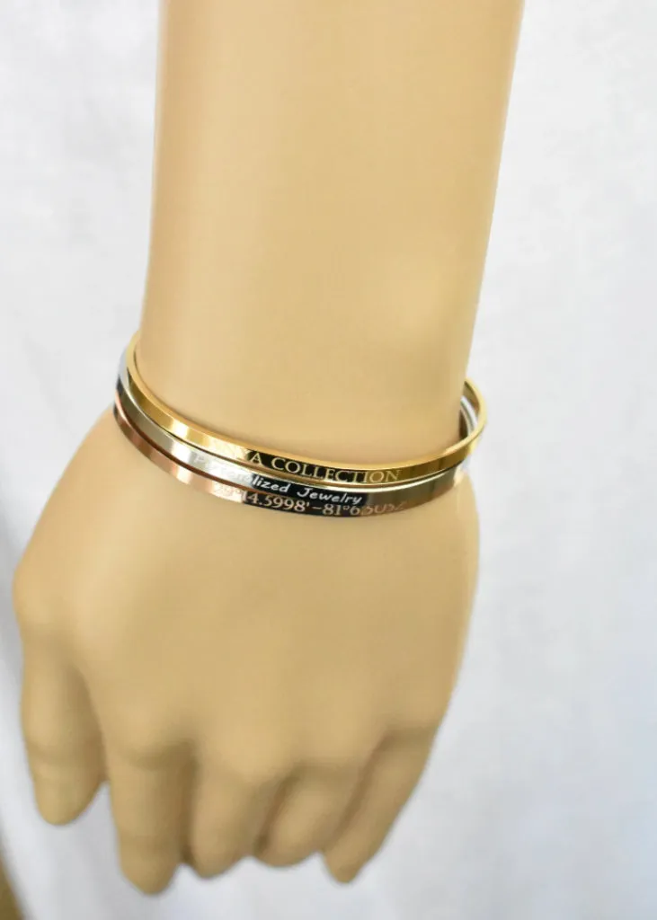 Coordinate Bracelet