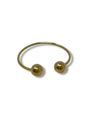 'Cora' Gold Open Bangle