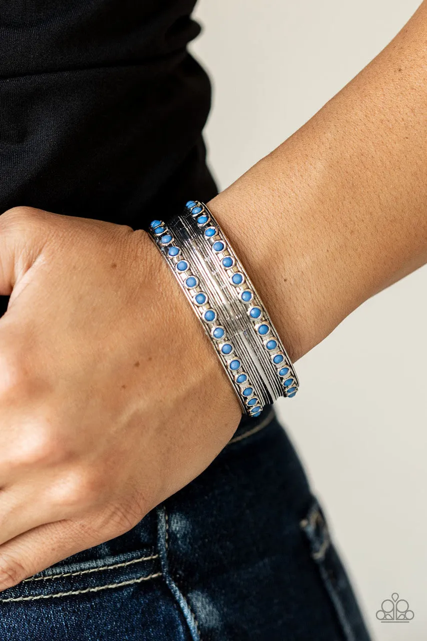 Costa Rica Retreat Blue Paparazzi Bracelet