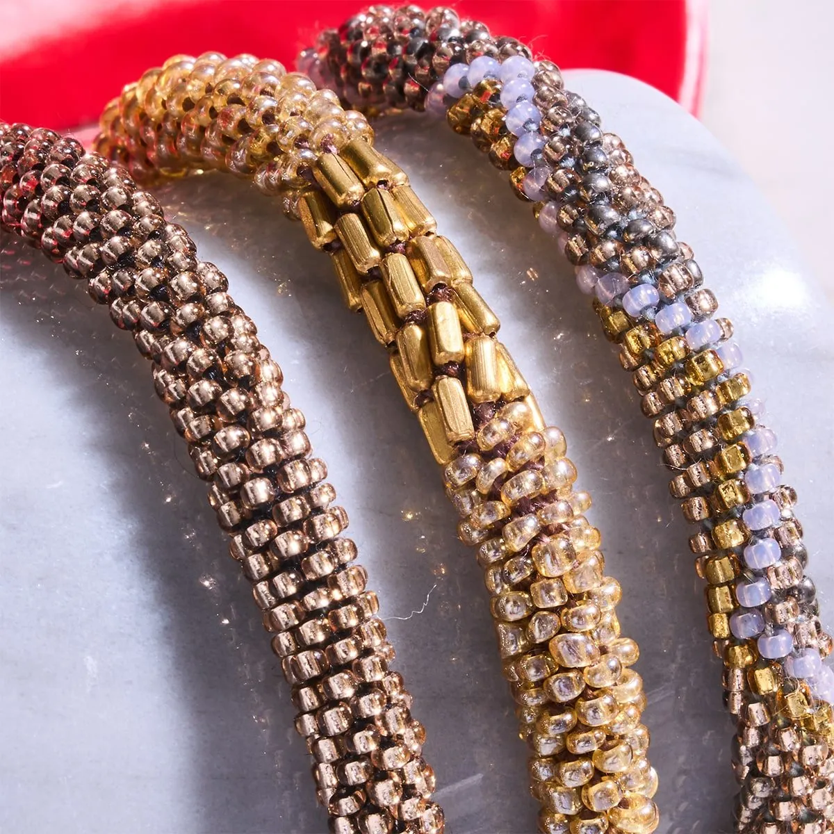 Coyote Cove | Himalayan Glass Bead Bracelet