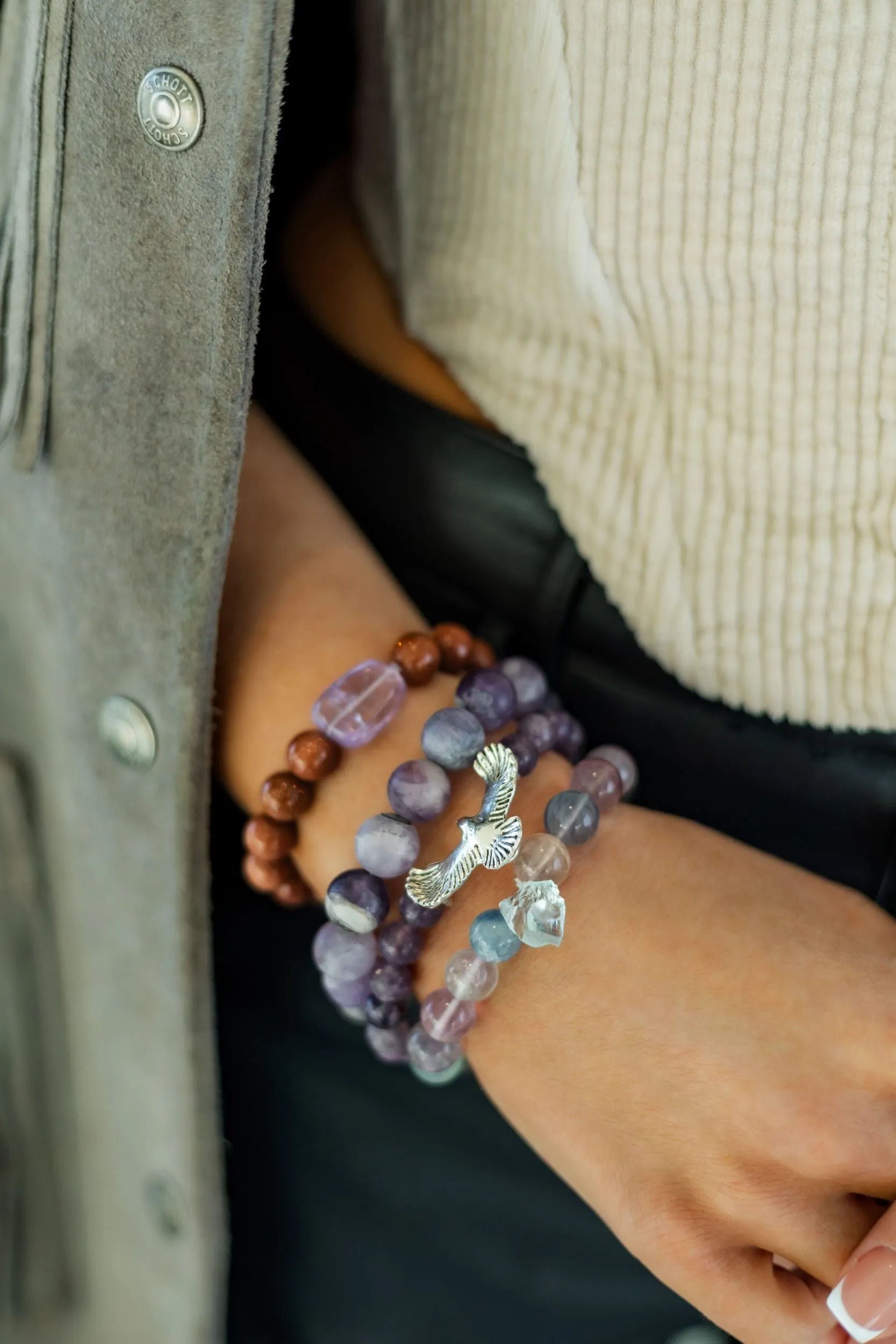 Crystal Vision Bracelet Stack