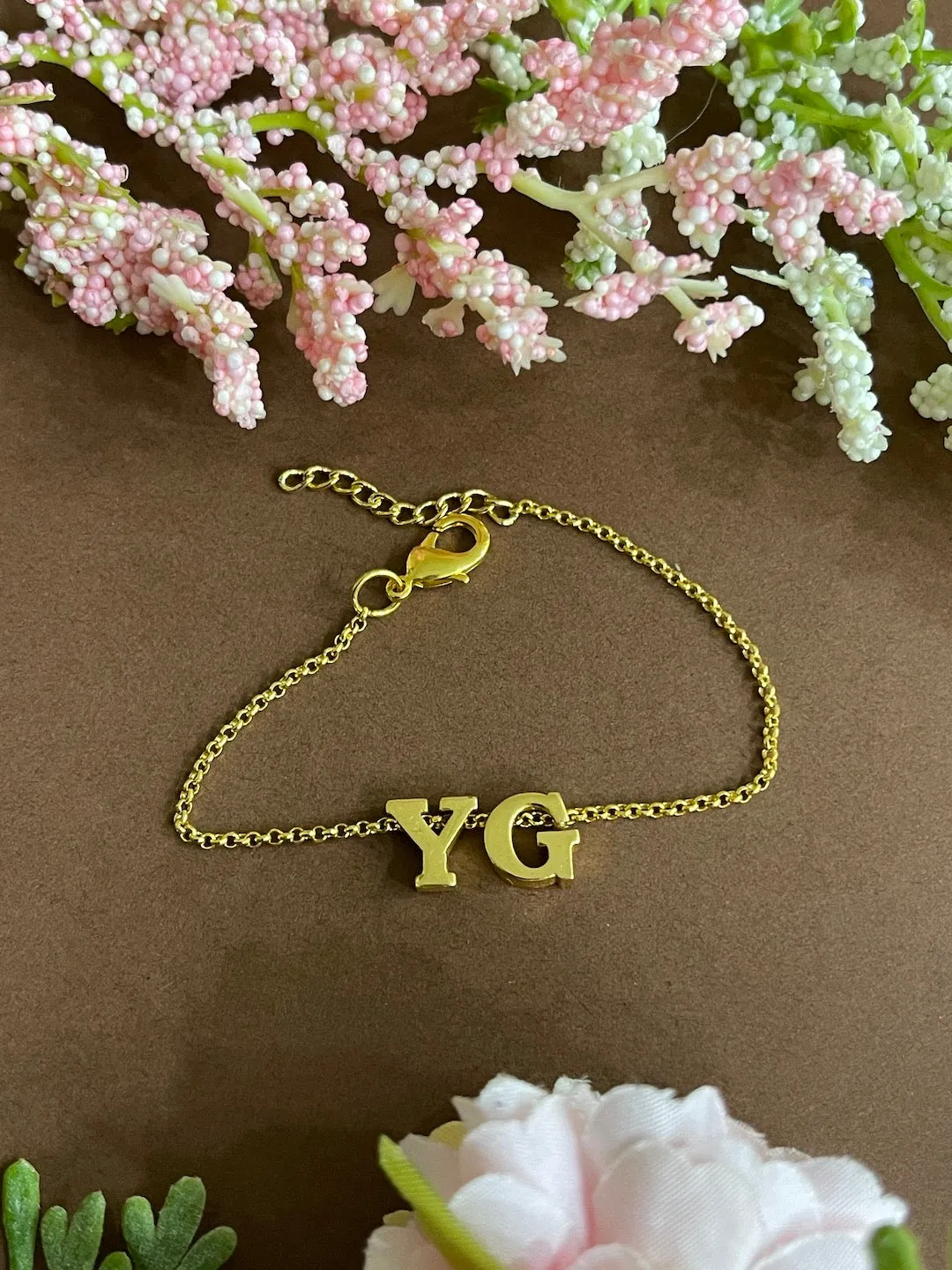 Custom Gold-Plated Personalized Name Bracelets