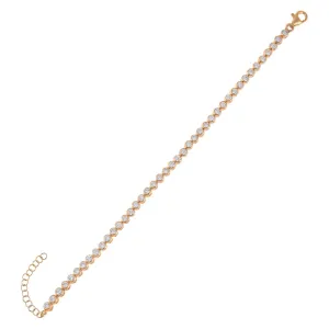 CZ Bezel Bracelet