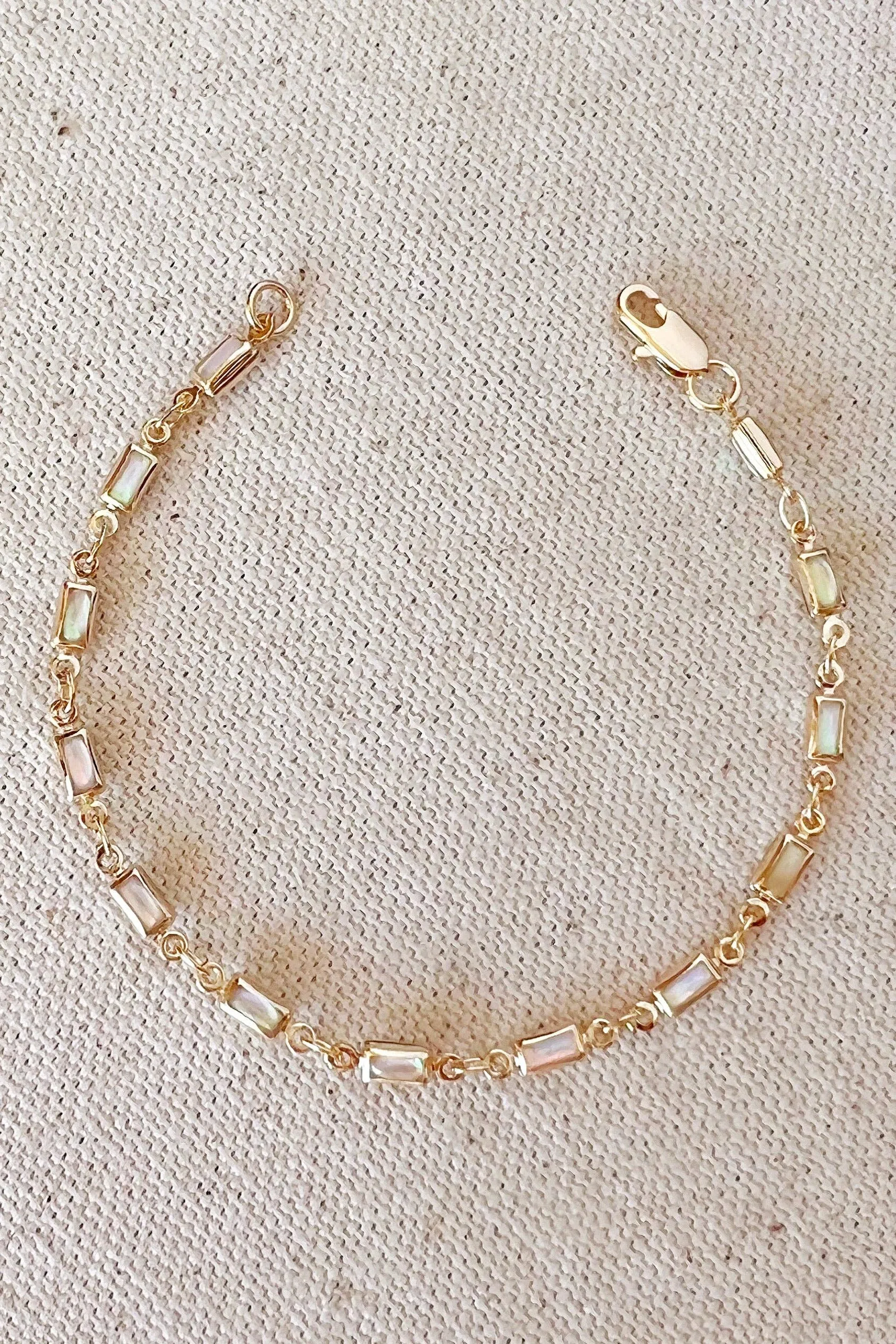 Dainty Opal Bracelet