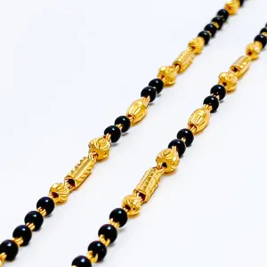 Dainty Special 22k Gold Baby Bracelet Pair