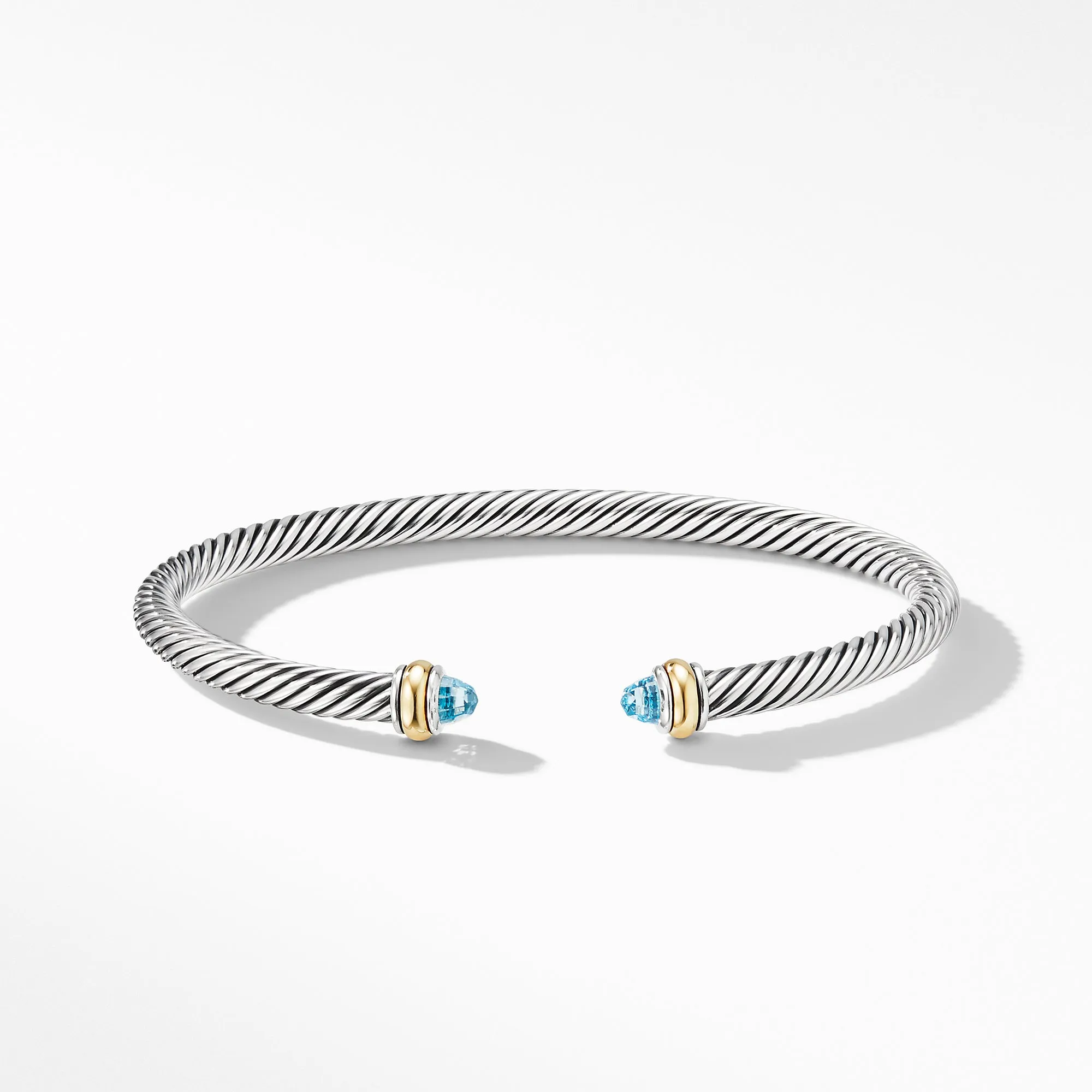 David Yurman  Bracelet in Silver and 18-Karat Yellow Gold