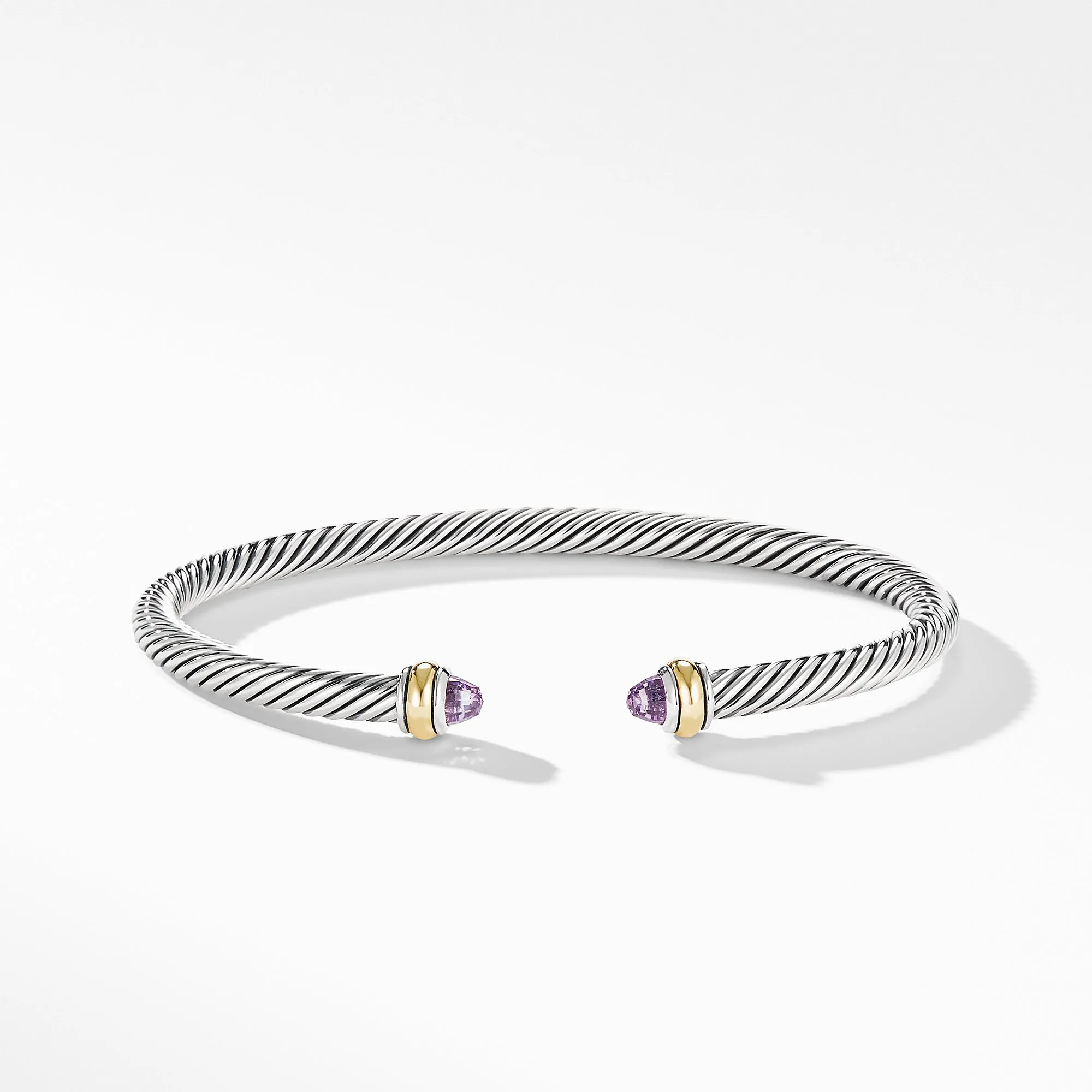 David Yurman  Bracelet in Silver and 18-Karat Yellow Gold
