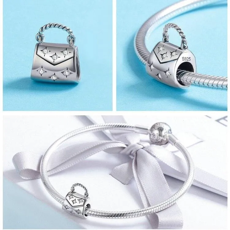Dazzling Handbag Charm