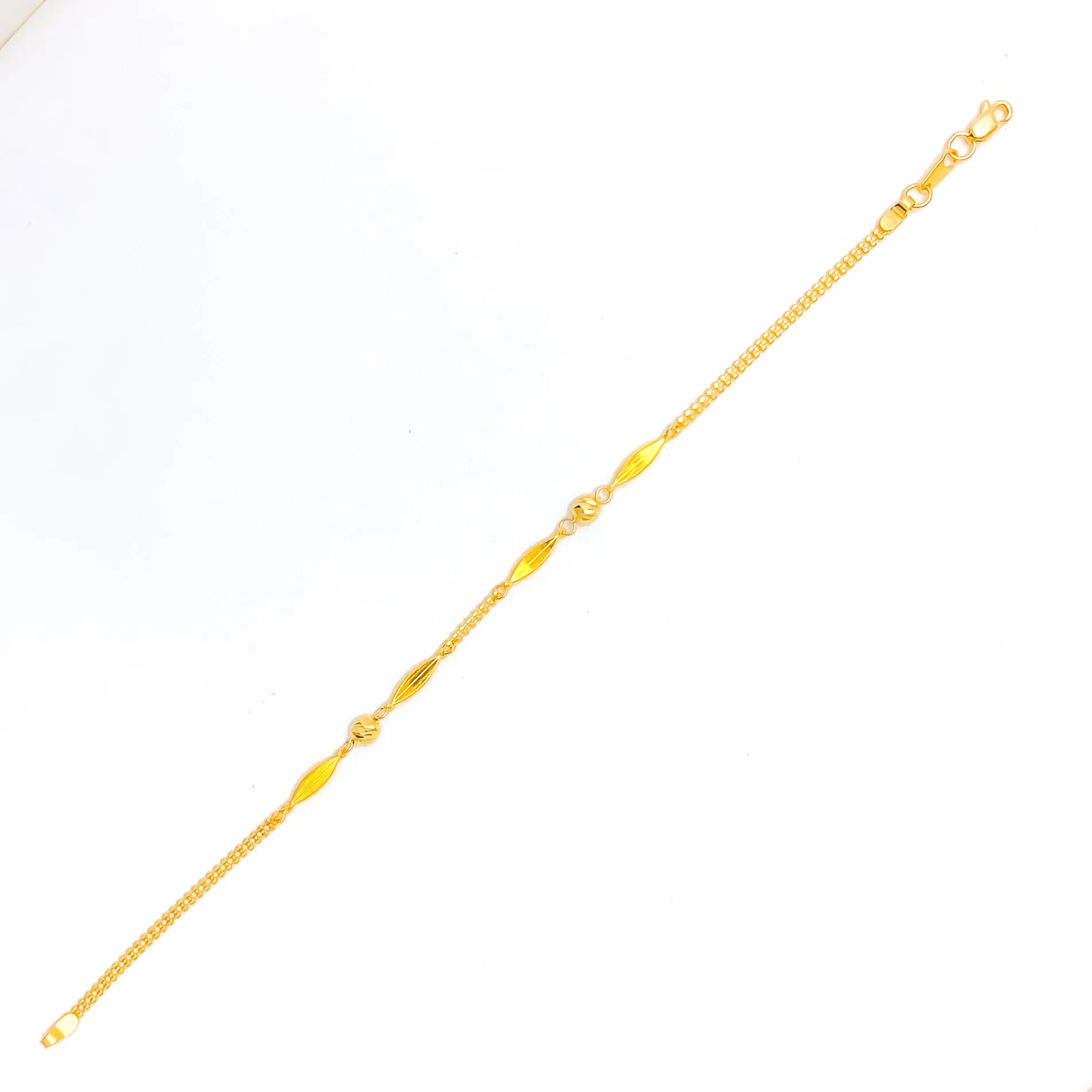 Delightful Unique 22K Gold Bracelet