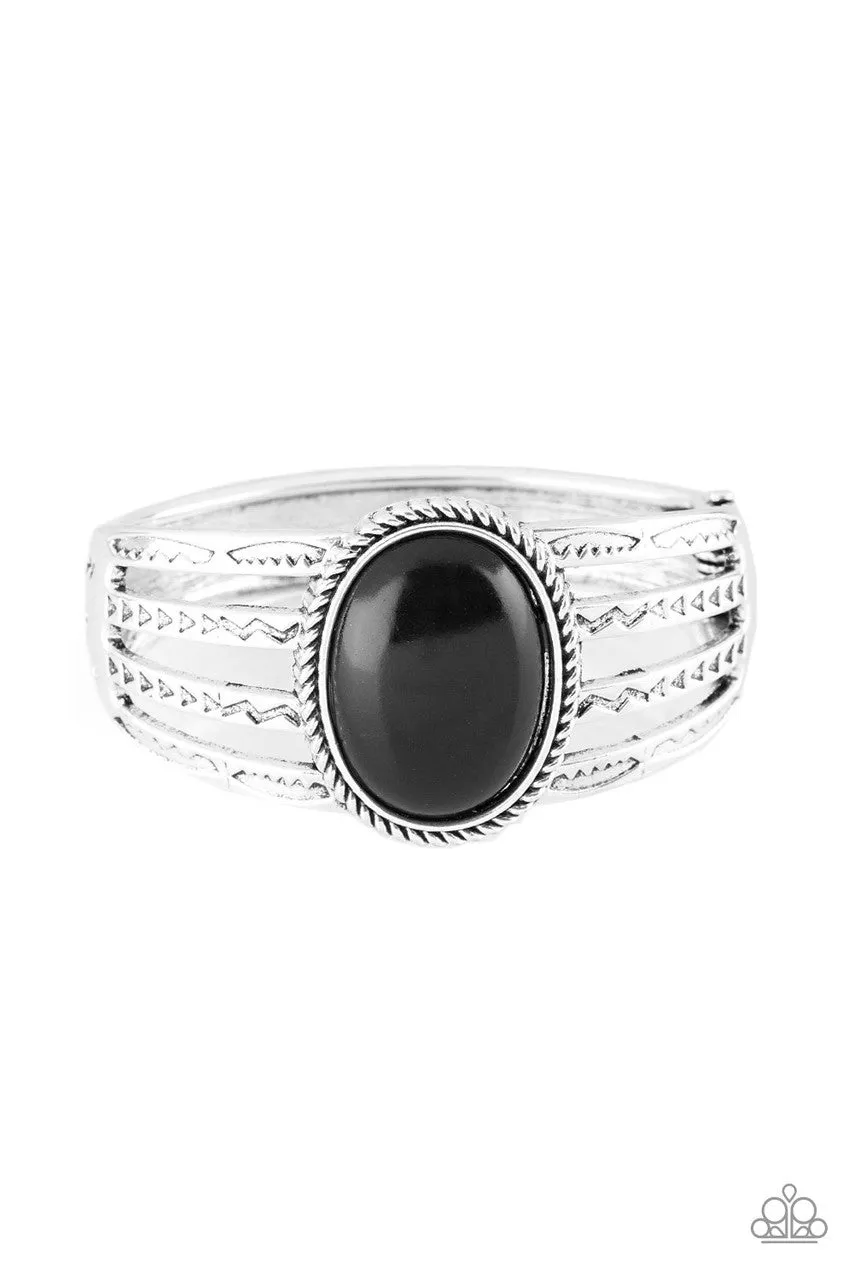 Desert Glyphs Black Paparazzi Bracelet