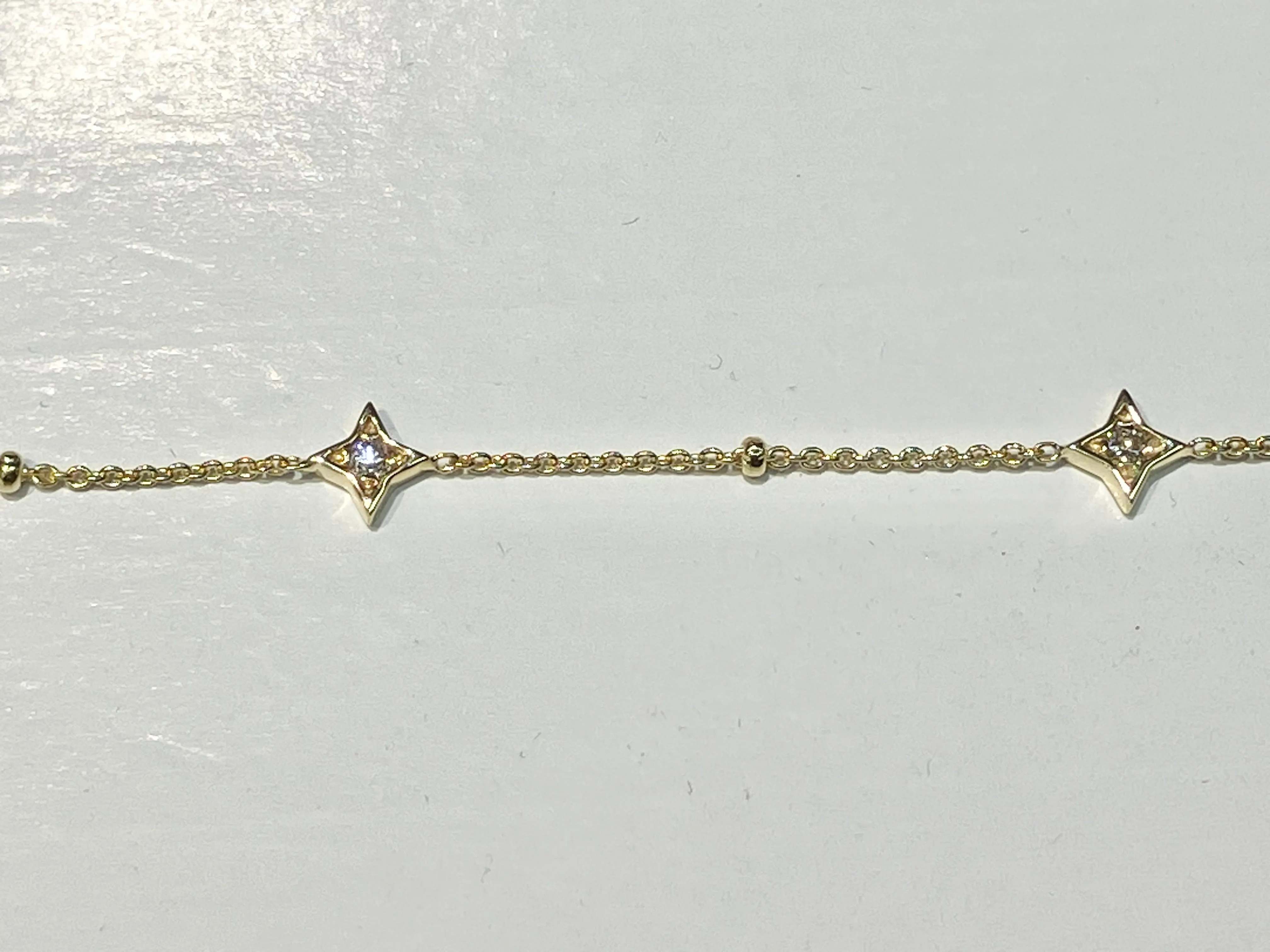 Diamond Star Gold Bracelet