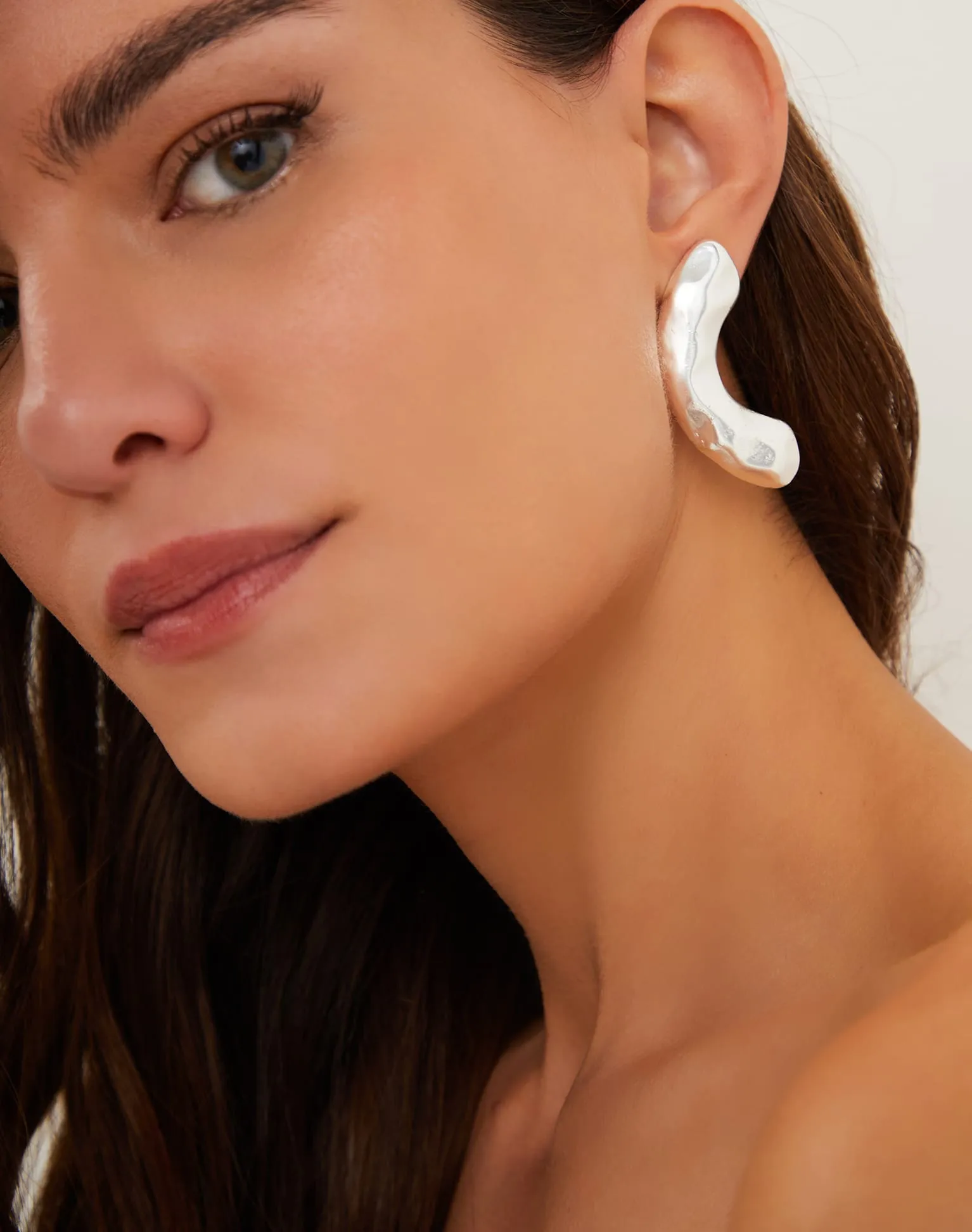 Diana Earrings - Silver