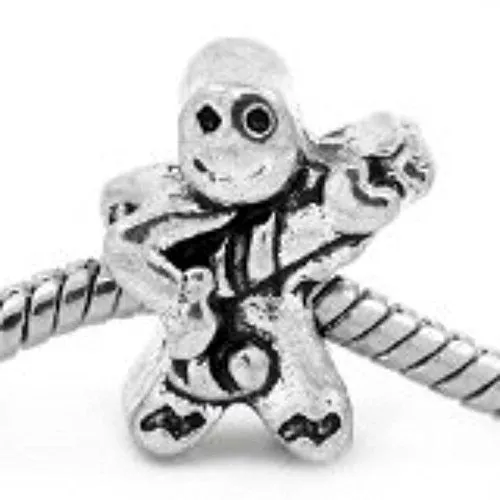 Doll Spacer European Bead Compatible for Most European Snake Chain Bracelet