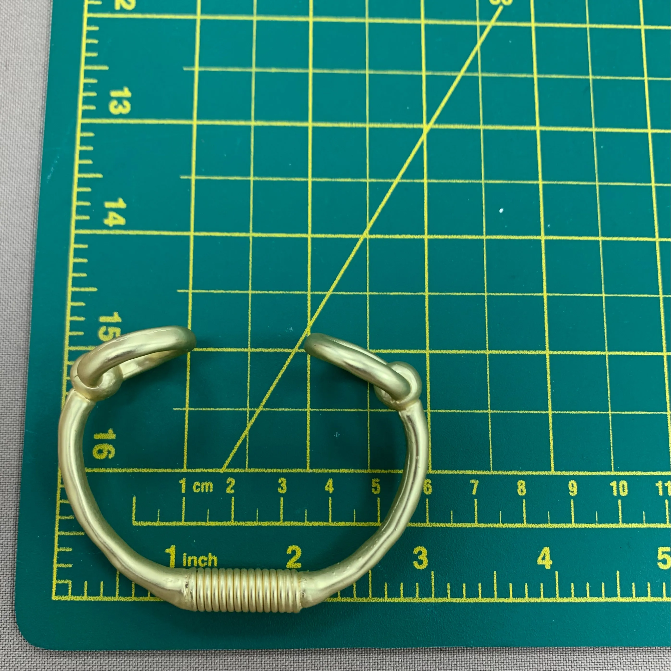Double Round Gold Bracelet