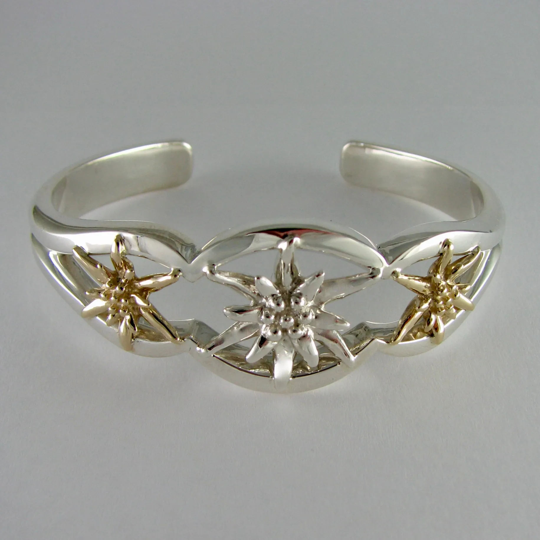 Edelweiss Cuff Bracelet
