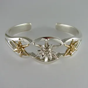 Edelweiss Cuff Bracelet