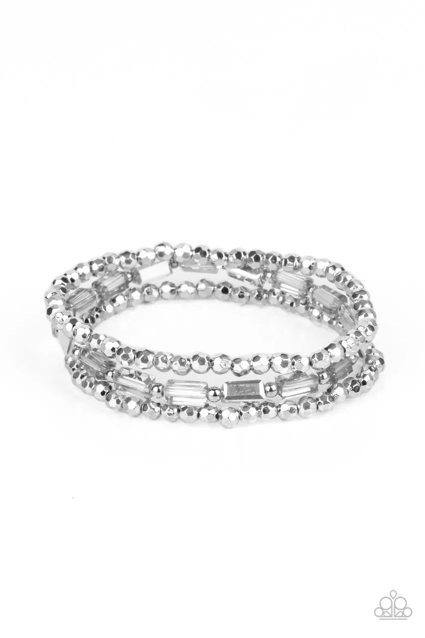 Elegant Essence Silver Paparazzi Bracelet