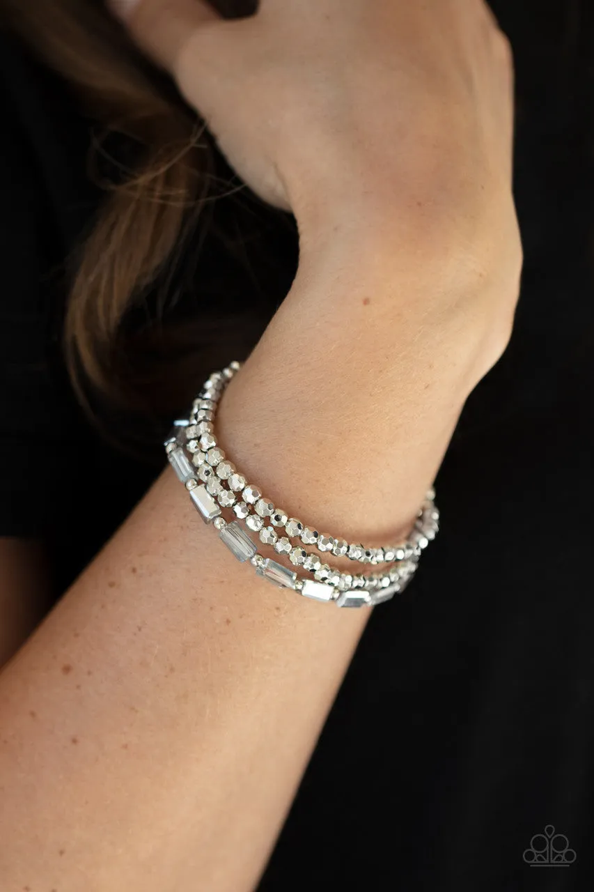 Elegant Essence Silver Paparazzi Bracelet