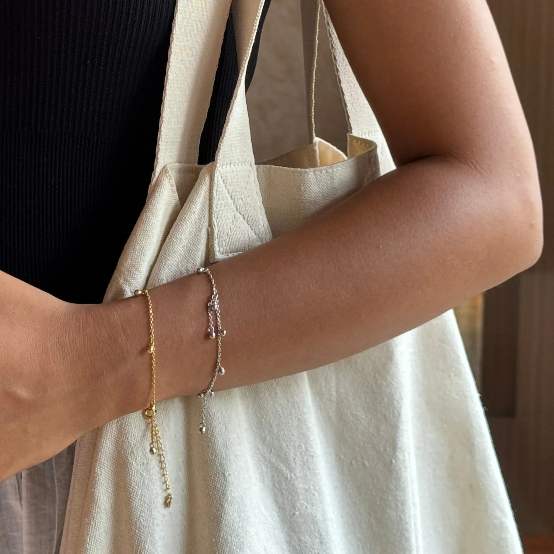 Elegant Harmony Bracelets in Sterling Silver