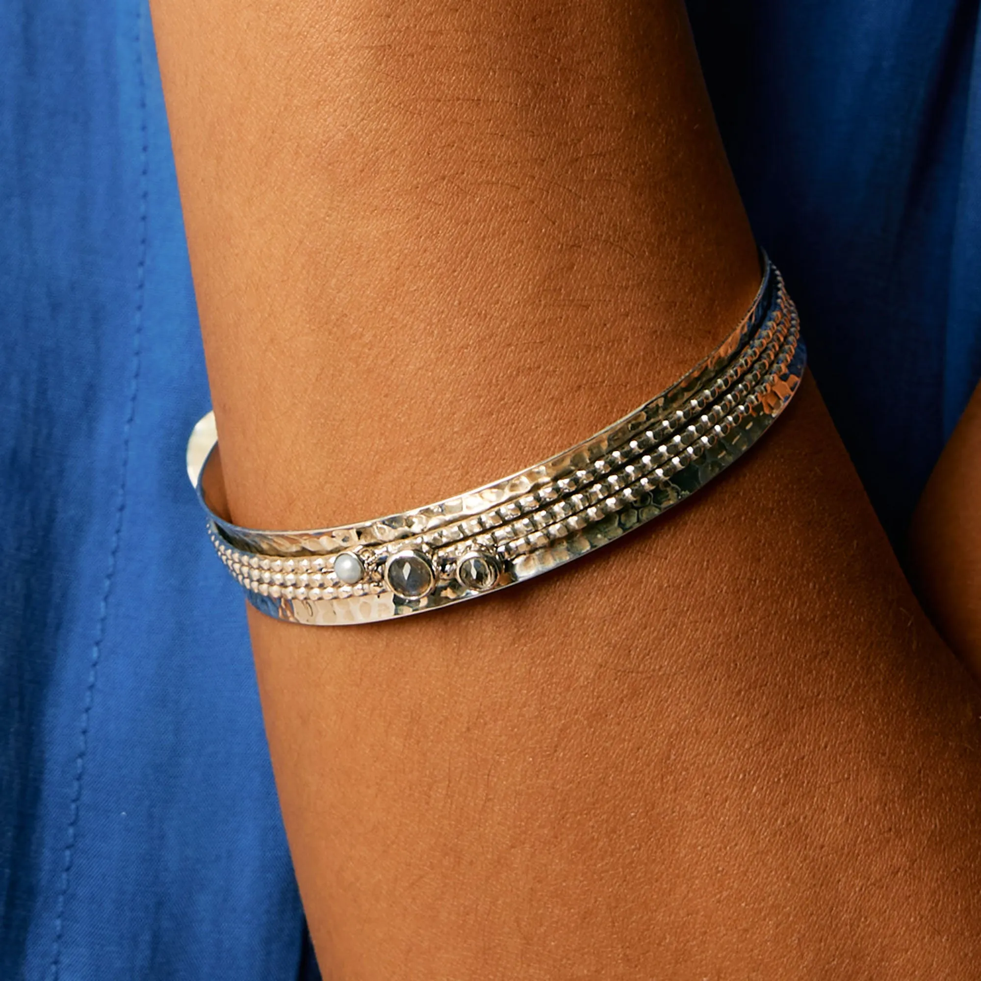 Ethereal Galaxy Spinning Bangle