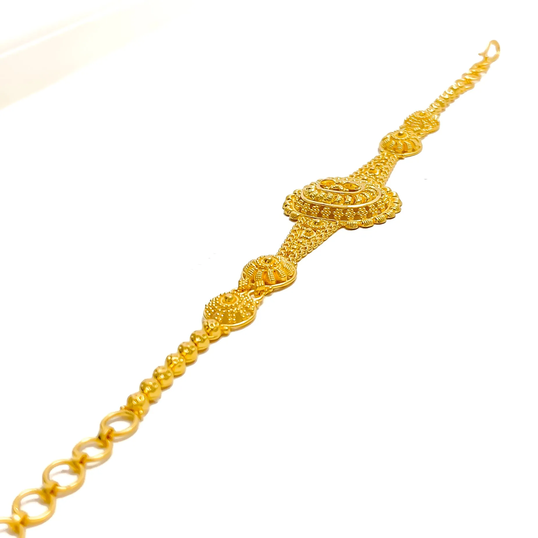 Ethereal Lovely 22k Gold Bracelet