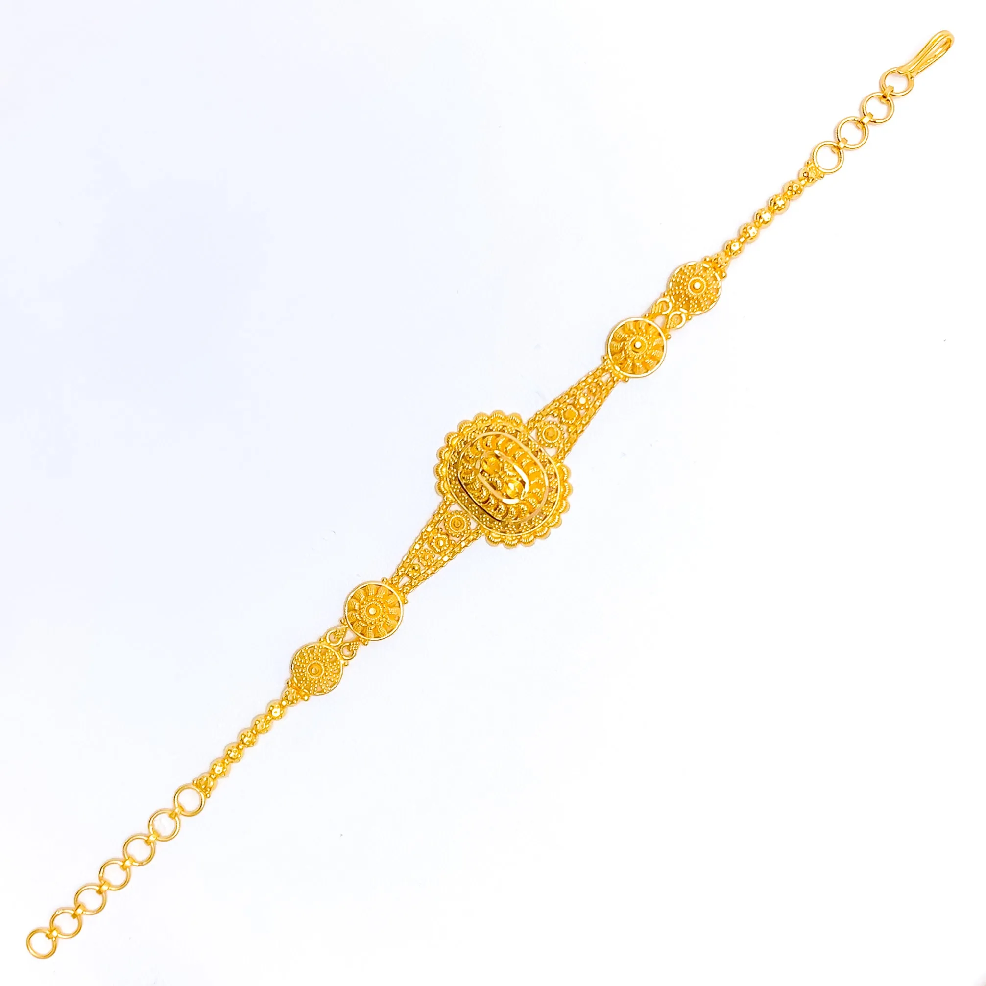 Ethereal Lovely 22k Gold Bracelet
