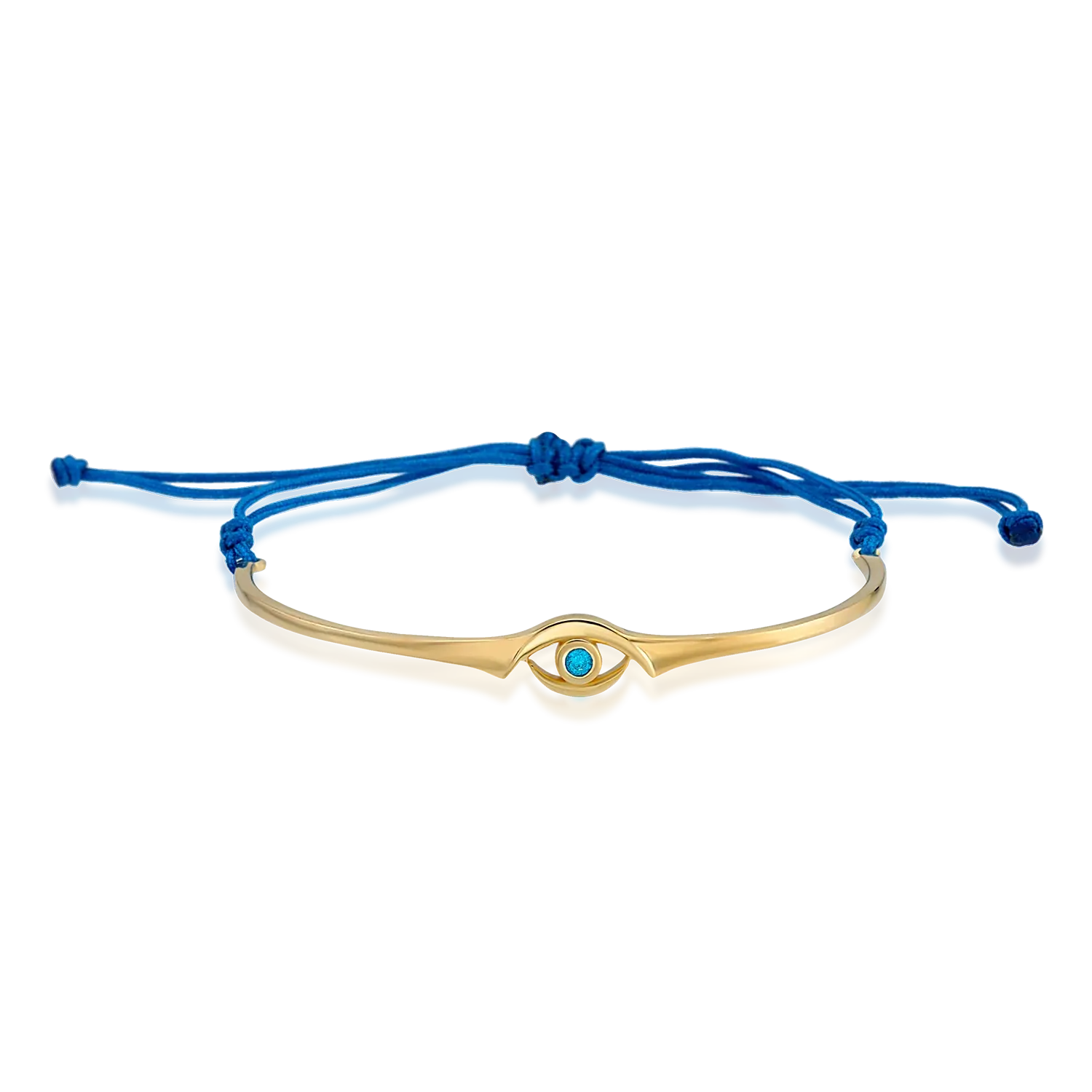 Evil Eye Blue Topaz Bracelet