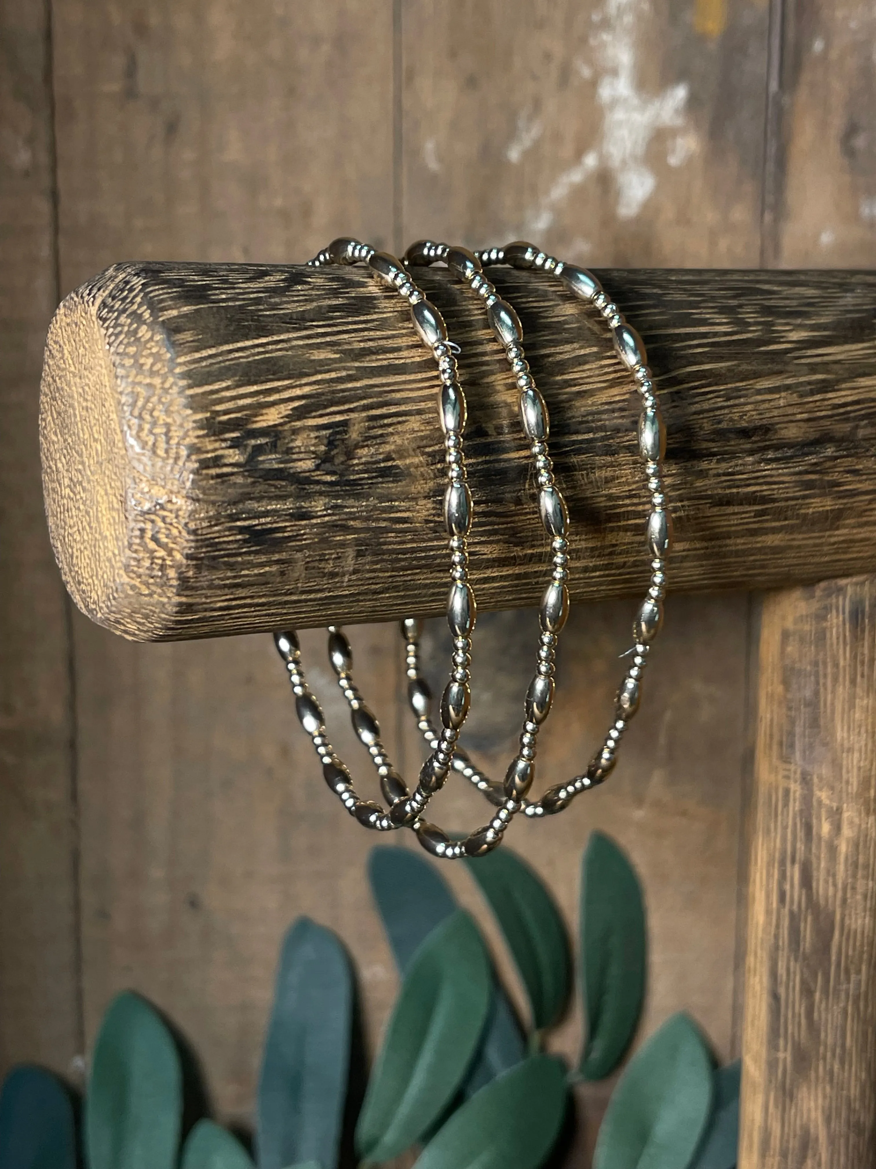 Extra Small Gold & Gold Accent Bead