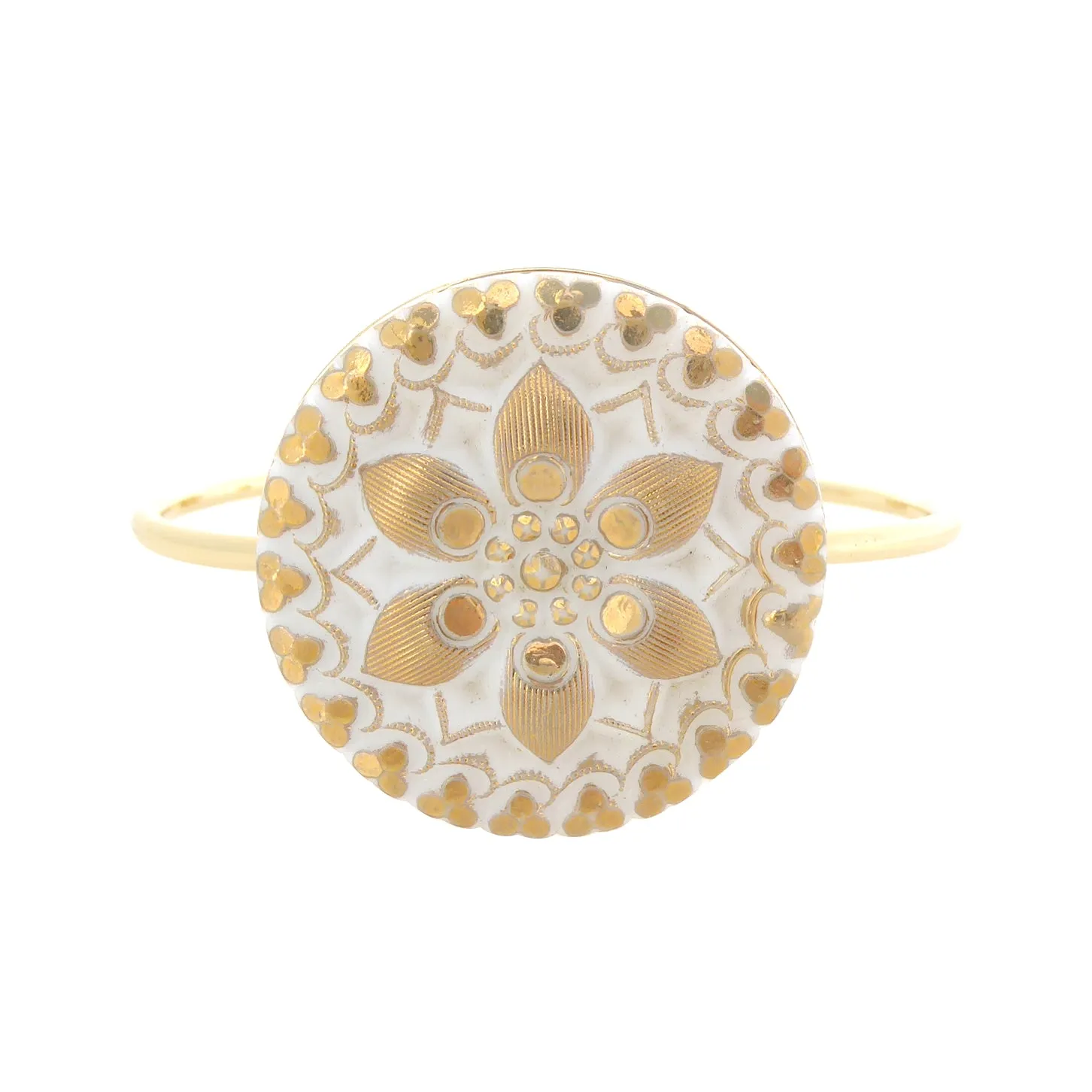 Fiore glass bangle
